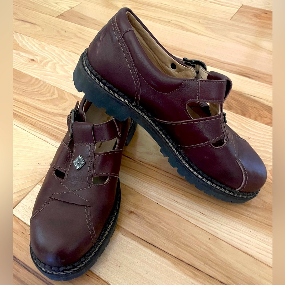 Kandahar Women’s Classic Buckle Swiss Walking Shoes Size EU 37.5 US 7